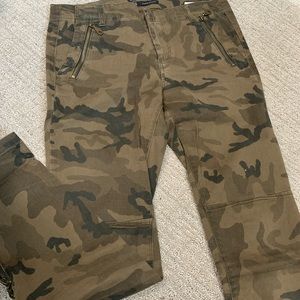 Zara camouflage jeans